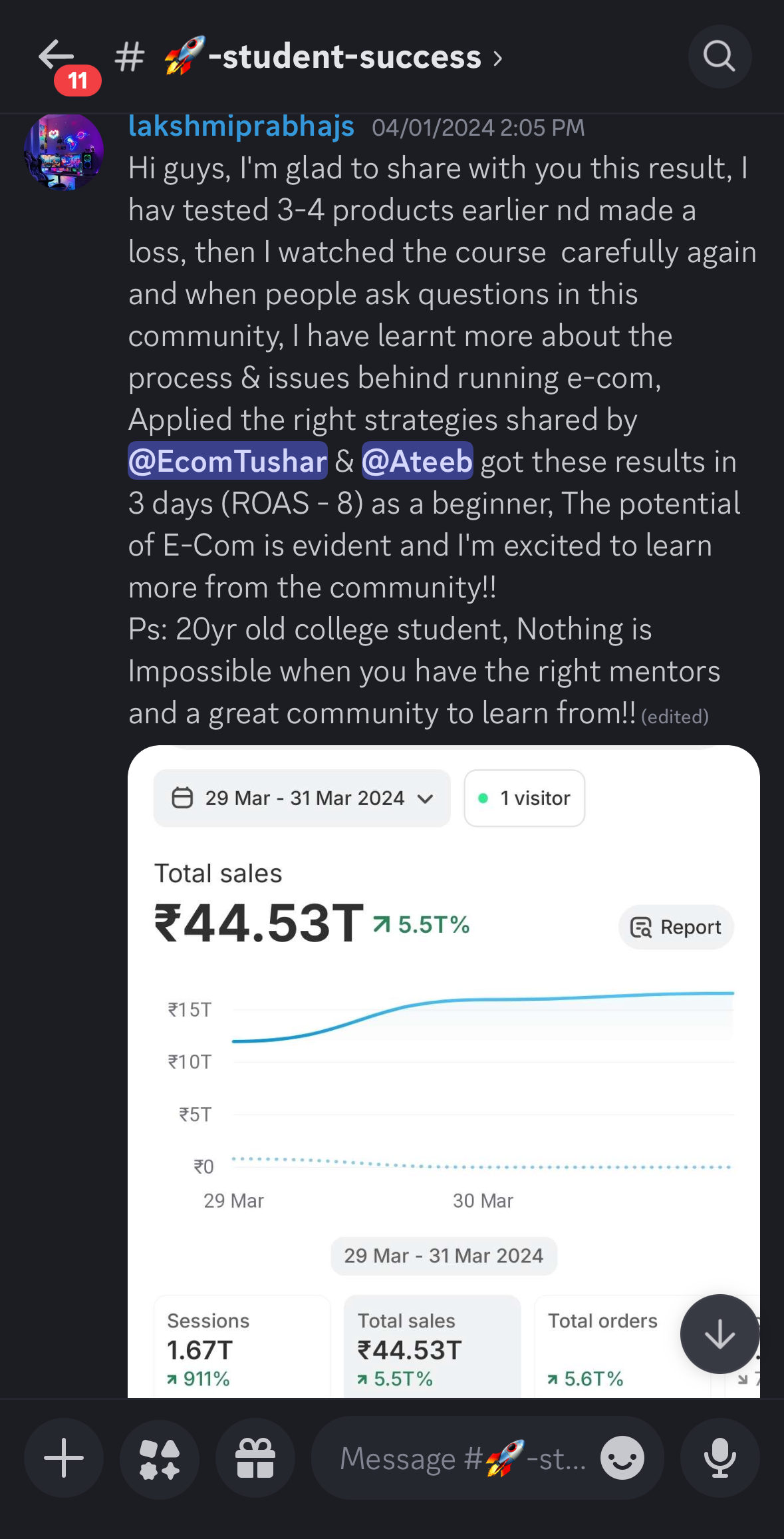 Student Result 7